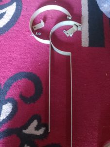 Klem talang oval/Klem bulat setengah lingkaran 6 inch & 8 inch