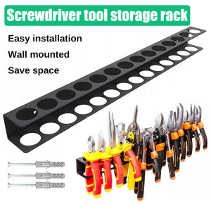 Screwdriver Organizer Tool Holder Wall Organizer Wall Mount For Vice Wrench Plier Screwdriver Organization Tool Storage