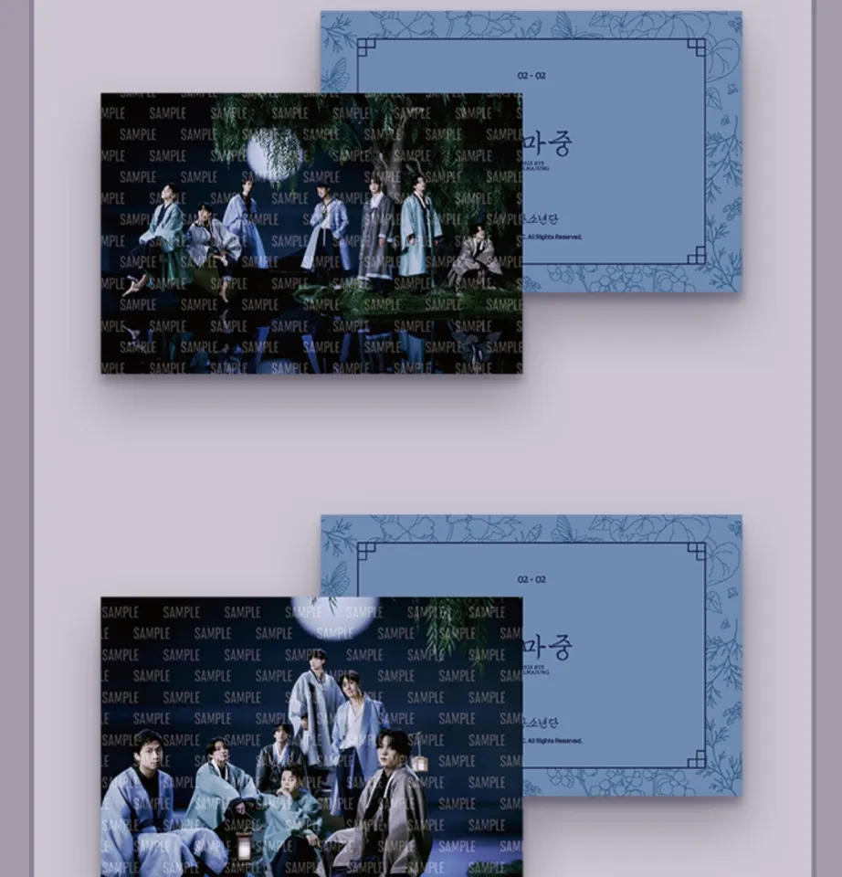 BTS Dalmajung 2022 Jewelry Box Sealed with 2 Postcards Official Pe