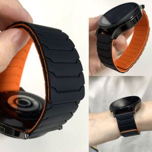 20mm 22mm Magnetic Silicone Strap For HUAWEI WATCH 5 46mm 4 Pro GT 5 Pro GT5 GT4 Ultimate Runner Buds Replace Watchband Bracelet