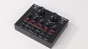 READY TaffSTUDIO V8S Soundcard Bluetooth Live Streaming Audio USB External Broadcast Mic