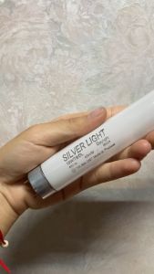 หลอด ฟลูออเรสเซนต์ นีออน SILVER LIGHT 10W T8  Daylight 8500K ยาว 33cm (แพ็ค 2 หลอด)