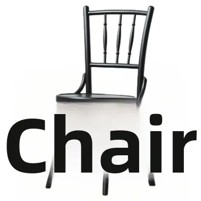 French Vintage Dining Chair Solid Wood American Luxe