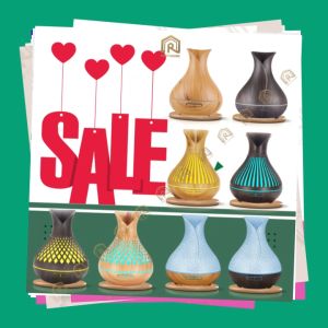 (HCM) Máy Xông Tinh Dầu Tulip Rạn Trứng Tạo Không Gian Sảng Khoái Thanh Lọc Không Khí - Ro Organic