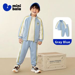 MINI BALA | Mini Campus Style Long Sleeve Set Fall
