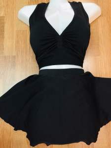 (Bigsize 40-85kg) Các mẫu bikini full đen tôn dáng cho nữ