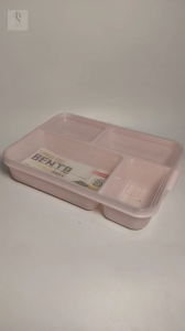 Kotak Makan Lunch Box 4 Sekat Bento Plastik Tempat Wadah Makanan SNY Clio LB-2119