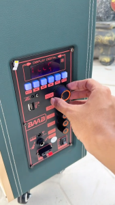 Loa Kéo Di Động BB-8608 250W Bass Đánh Siêu Lực Chuyên Nhạc Trẻ Bolero Kèm 2 Micro Không Dây Hát Karaoke  Bảo Hành 12 Tháng