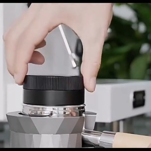 ที่เกลี่ยผงกาแฟ เเทมเปอร์ ที่กดกาแฟมาการอง Coffee Tamper อุปกรณ์ชงกาแฟ 51/53/58มม CF10