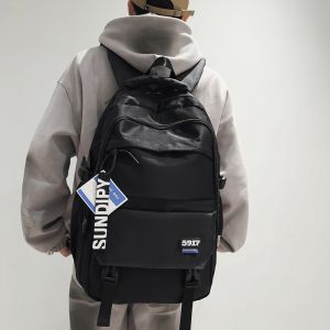 Large Capacity Multi-Layer Backpack for Teenage Boys And College Students High Aesthetic Dual-Shoulder Bag Trendy Color Block Design