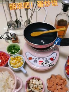 Mini Kitchen Cooking Real Cooking Full Set Kids Can Cook Rice Toy Coyer Suit Birthday Gift Real Girl Toy