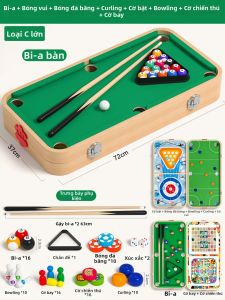 MWZ | Bàn Bi-a Trẻ Em Mini 6 trong 1