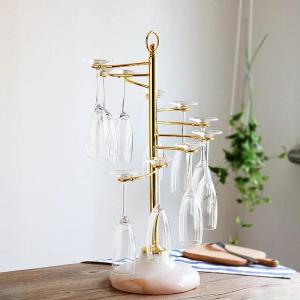 MEISITEKEKE | Rotating Suspended Wine Glass Rack