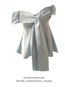 เสื้อยืดแขนสั้นไหล่เดียวสไตล์เกาหลีไซส์ใหญ่สำหรับผู้หญิงในช่วงฤดูร้อน 2025 ดีไซน์ผูกเชือก เสื้อผ้าทำงานสไตล์อินส์