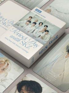 In Stock 55 Fans Korean Group Stray Kids Small Card 2024 Perfect Day Lomo Collection Ins