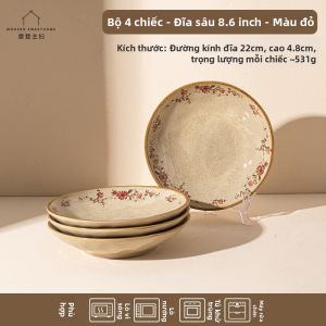 MODERN SWEETHOME | Đĩa Sâu Mẫu Mới 2026 Dùng Tại Nhà Phù Hợp Cho Nội Thất Hiện Đại