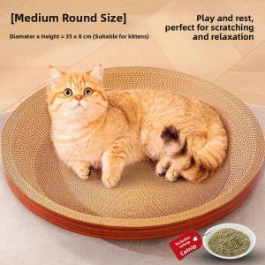 MONLEYTA | Large Size Integrated Hemp Rope Cat Scratching Board Durable Non-shedding Wear-resistant Cat Scratcher Cat Toy Pet Supplies