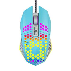 BAJEAL G1 RGB Gaming Mouse Wired 8000 DPI High Precision for Desktop Laptop Esports with Macro Programming Feature And Hole Desi