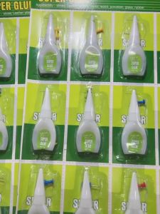 Super Glue 12pcs in Pack Shoe Glue High Adhesive Strong Bond Set (ST)