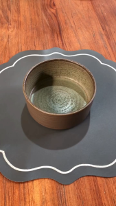 Muraditohome Artisan Stoneware Bowl 6x2.5 inches