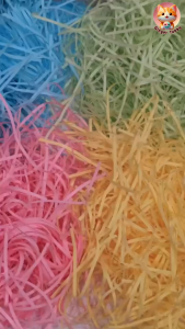 📦 พร้อมส่ง! 🌈กระดาษฝอยสีพาสเทล (100 กรัม) สำหรับแพ็กสินค้า รองกล่องของขวัญ (ไม่รวมกล่องกับArt Toy)