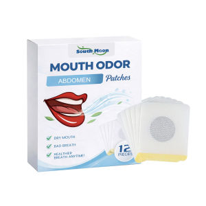 South Moon | Oral Odor Removal Patches Dry Mouth Treatment Eliminate Mouth Bad Breath Tongue Coating Cleaning Sustains Oral Comfort Patches