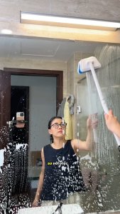 Bàn Chải Chà Tường Cọ Rửa Đa Năng Tay Dài Chổi Lau Sàn Vệ Sinh Gạch Men Bồn Tắm Dễ Dàng Homie