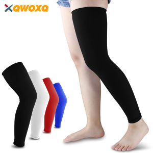 1 PCS Full Leg Compression Sleeve Support for Knee Thigh Calf Arthritis Running & Basketball Single Leg Pads for Men Women