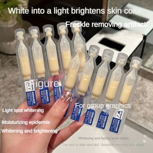 Horec ผิวขาว whitening ครีม Freckle สาระสำคัญ นิโคไลนาไมด์ เบาสีผิว ปรับปรุงความดูหมิ่น การฟอกขาว whitening essence 2g*10pcs