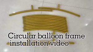 1.6/ 2m Metal Circle Stand Wedding Background Arch DIY Birthday Party Supplies Metal Round Balloon Arch kit Decoration