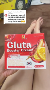 DELI SKIN GLUTA BOOSTER CREAM (200G) - EXTRA WHITENING BODY CREAM FOR NIGHT WITH 13 PREMIUM INGREDIENTS