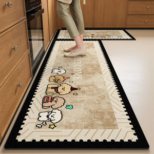 ovzf | Non-slip Anti-oil Dirt-resistant Water-absorbing Floor Mat