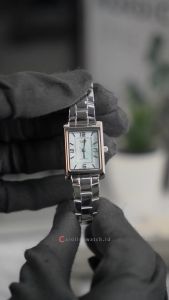 Jam Tangan Wanita Casio Classic LTP-1234DS-2A Blue Dial Silver Stainless Steel Band