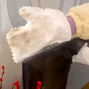 20PCS Dust Cleaning Gloves Fish Scale Cleaning Duster Gloves Reusable Household Kitchen Clean Tools