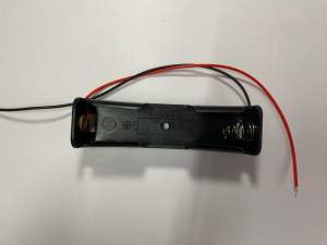 Đế 1 pin 18650 kèm dây (pin sạc)