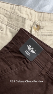 RBJ Celana Chino Pendek Cotton Premium Regular Fit Pria