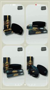 Peci Songkok Hitam Cap Wadimor Tinggi 5-9 Cm: Desain & Kualitas Terbaik