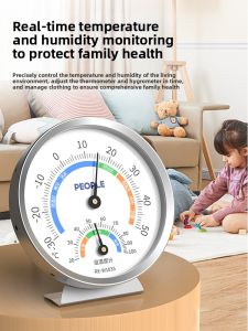 People | Precise Indoor Thermohygrometer Wall-Mounted