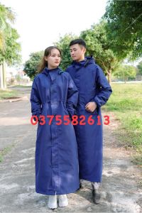 (ẢNH THẬT-BÃO SALE) Áo mưa măng tô nam nữ 2 lớp chống thấm cao cấp