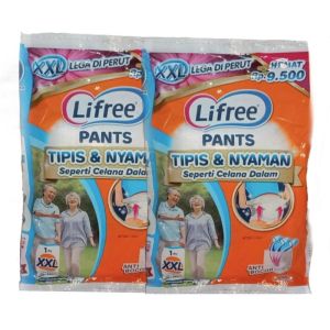 Lifree CELANA Popok Dewasa size XXL isi 1 popok lansia popok orang tua popok dewasa popok jumbo
