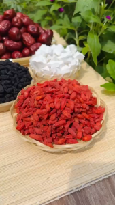 Trà Tứ Vị Dùng Hàng Ngày [ Dâu Tằm - Bột Sắn Dây - Táo Đỏ - Kỷ Tử ] Hàng chọn LoạI To.