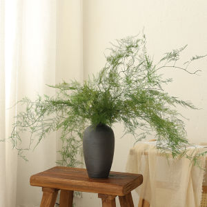 Eternal Flower Bouquet Dried Bamboo Plant Decorative Arrangement for Store Hotel Homestay Living Room Decoration Premium Feeling Real Flower