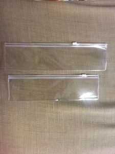 PVC Zipper Bag Watch Bag Jewelry Bag High-End Transparent Ziplock Bag Long Strip Crafts Envelope Bag Bracelet Pouch