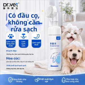 Dr. Vet | Sữa Rửa Bọt Loại Bỏ Dầu Cho Thú Cưng