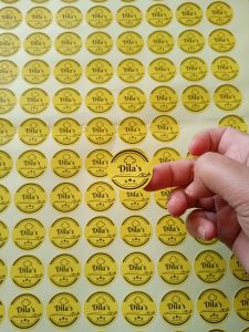 STIKER STICKER LABEL PRODUK MAKANAN CUSTOM