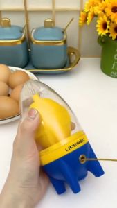 Manual Egg White Yolk Mixer Household Egg Yolk Albumen Blender Shaker Kitchen Tool