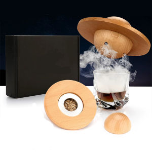 1/2Pack Planet Shape Cocktail Smoker Old Fashioned Smoker Bartender Accessories For Whiskey Drinks Smoking Gift for Dad Birthday