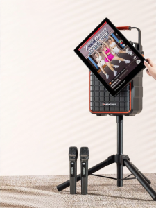 HUABAO | Outdoor KTV Bluetooth Speaker with Screen Wireless Projection