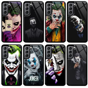 DC Comics Joker Silicone Phone Case Protective Cover for Samsung S22+ S21 S23 S24 Ultra Note 20 A35 A55 S20 S23 FE Compatible with Samsung S8 S9 S10