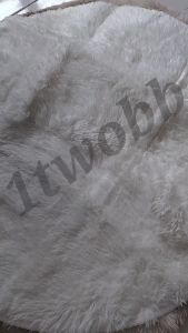 Round Shape Rug Carpet Living Room Carpet Floor Mat Velvet Carpet Rug for Tent 80/100/120 cm